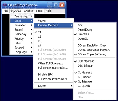 Emulator for Mac-Visual Boy Advance