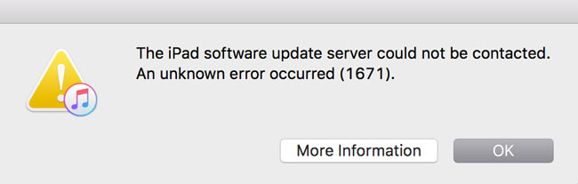 Fix iTunes Error 1671