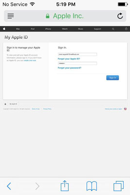 Change Your iCloud Account Apple ID