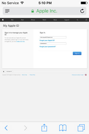 Change iCloud Apple ID on iPhone