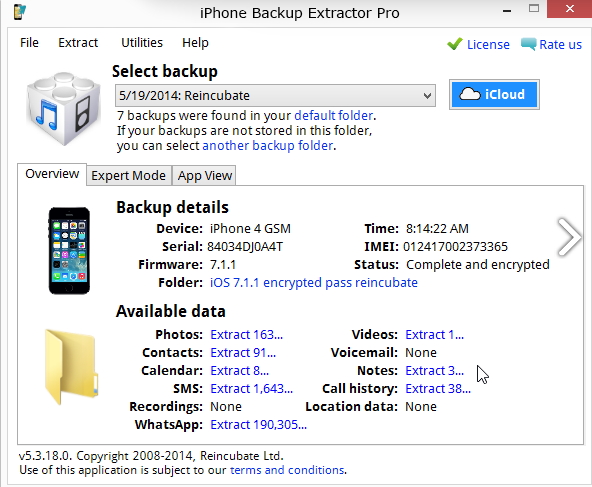 top iphone backup extractor-Recover from iPhone