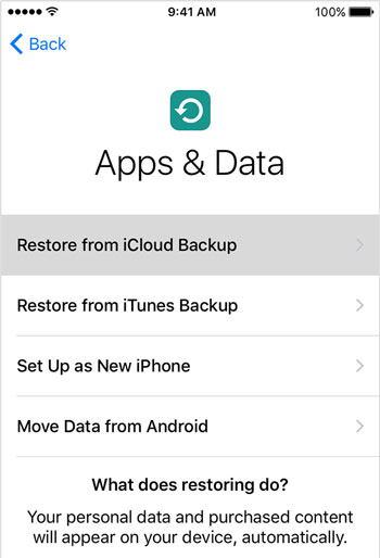 Recover WhatsApp Messages using iCloud