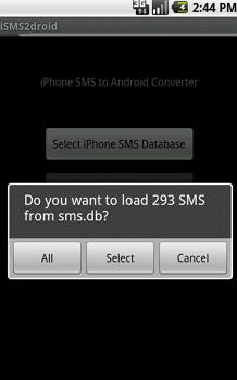 transfer text messages from iphone to android