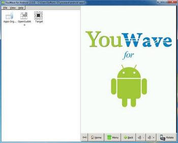 Android emulator Android mirror for pc mac windows Linux-YouWave