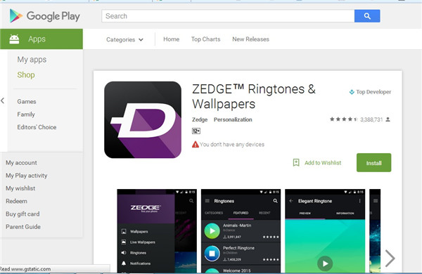 20 Best Ringtone Apps for Android to Make Your Phone Fun with Zedge step 1