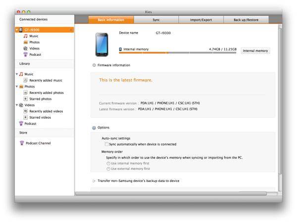 samsung kies download-Samsung Kies for Mac