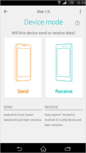 mobile transfer app-Xperia™ Transfer Mobile