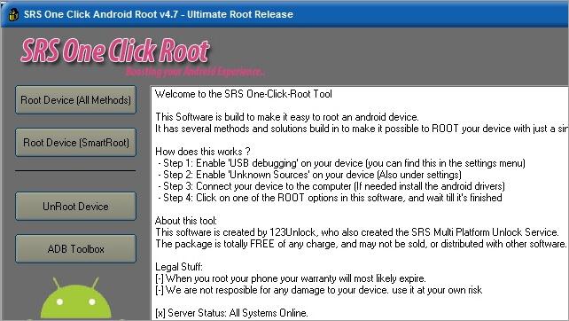 free root software for android