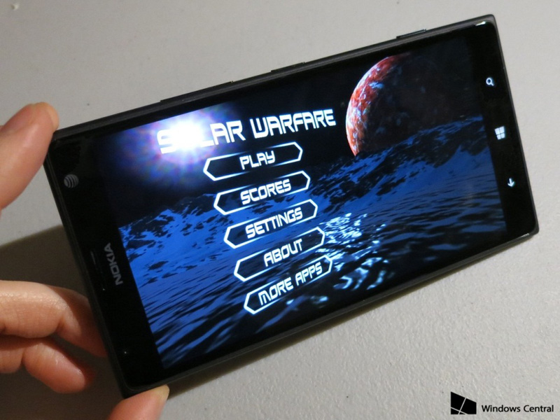 Top 4 game emulators for Windows Phone 8-Solar Warfare