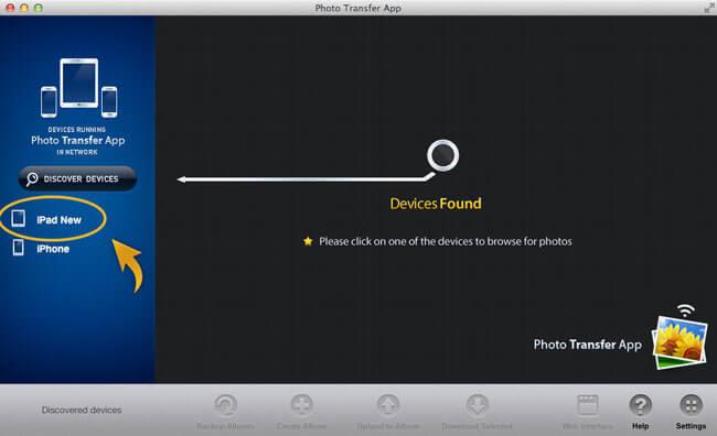 transfer photos from mac to ipad with app