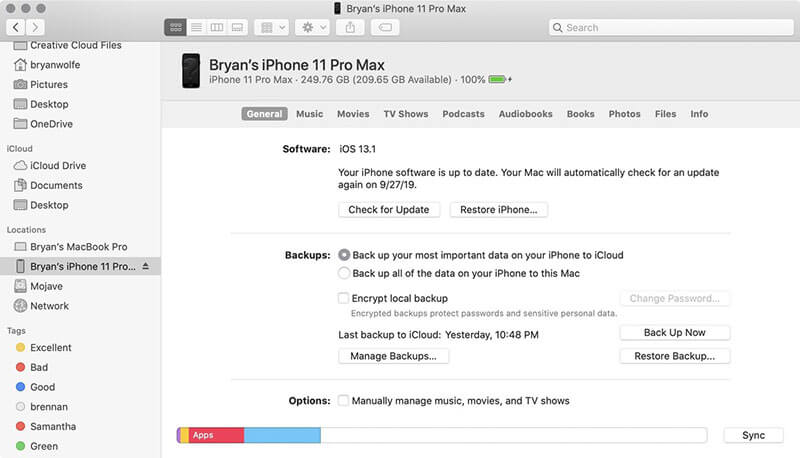 how to sync different files