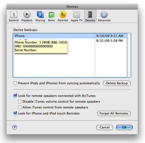 apple’s mobilesync folder