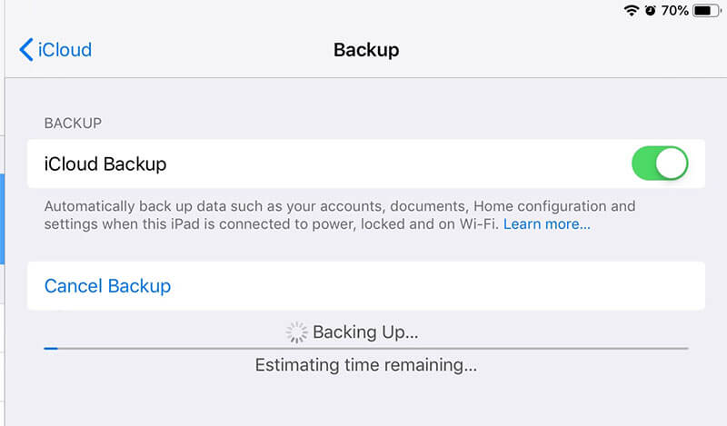 icloud backup