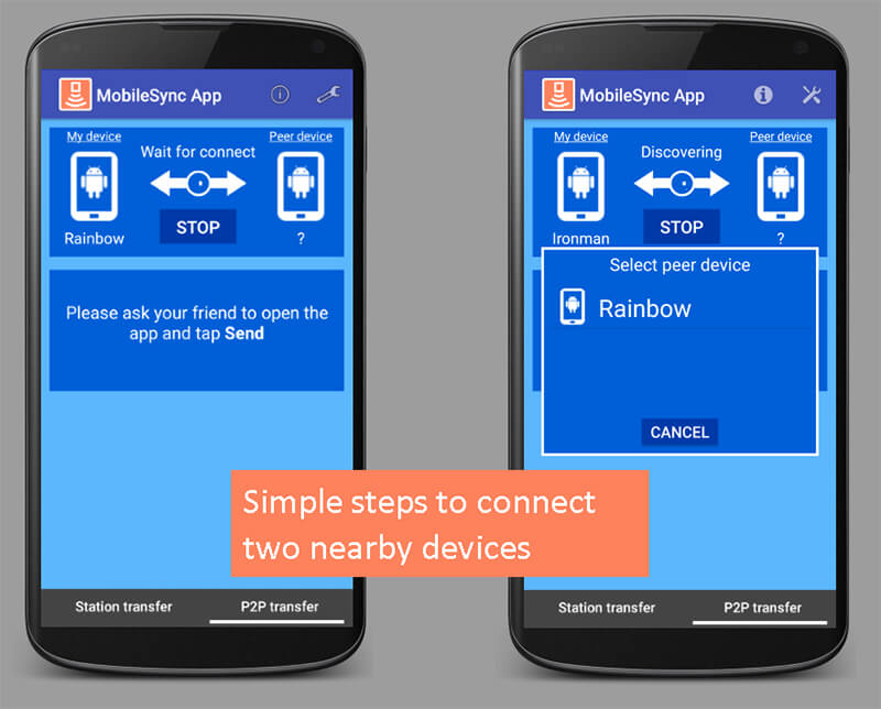 how mobilesync works on android