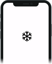 iPhone frozen