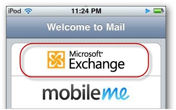 Sync iPhone Calendar - Set up Hotmail on iPhone