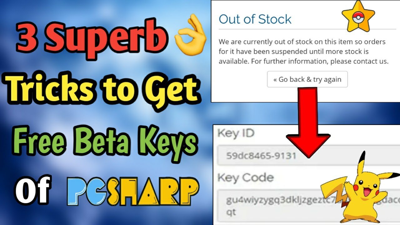 pgsharp out os stock message