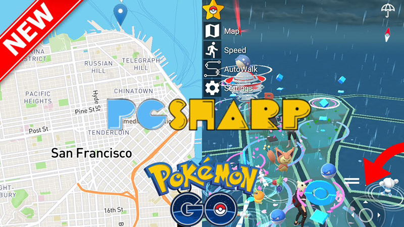 pgsharp catch pokemon go game
