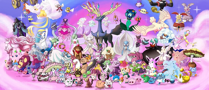 all fairy pokemons