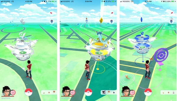 Pokémon Go Gym Battle