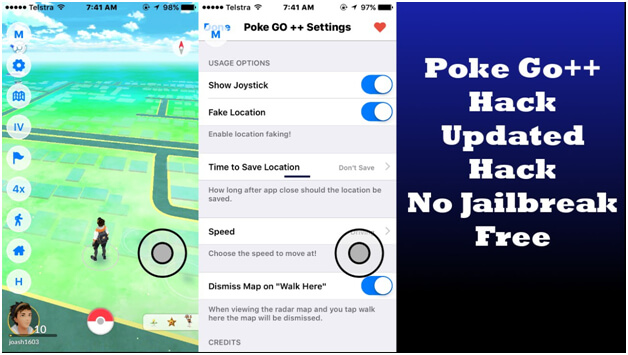 pokemon go hack on ios 10