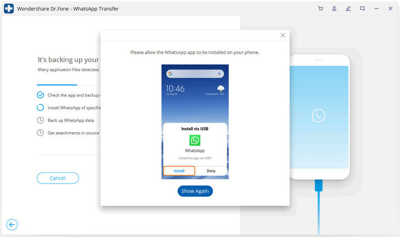 backup whatsapp on Android 2