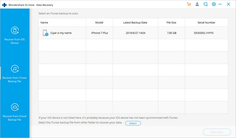 extract iPhone backup in windows 8