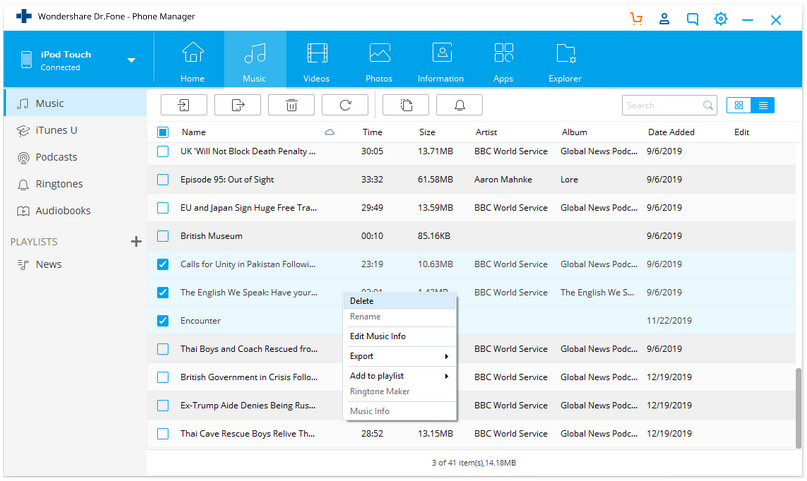 How to delete songs from iPod Nano-delete music