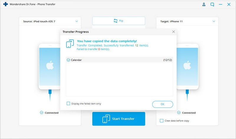 How to transfer photos from ipod touch to computer-Transfer Photos from iPod Touch to iPhone with Dr.Fone - Phone Manager (iOS) - the export is now successful