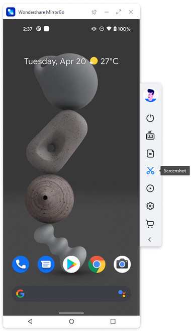 take screenshots