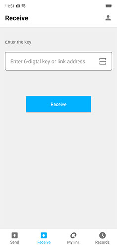 receive files